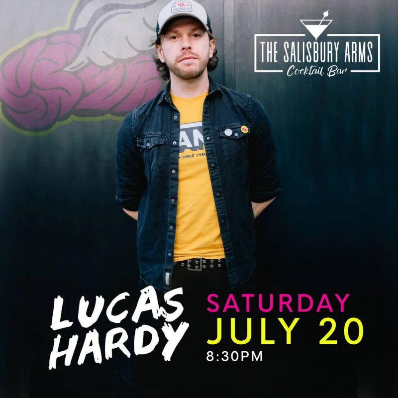 Lucas Hardy Poster - Live at The Salisbury Arms, Salisbury