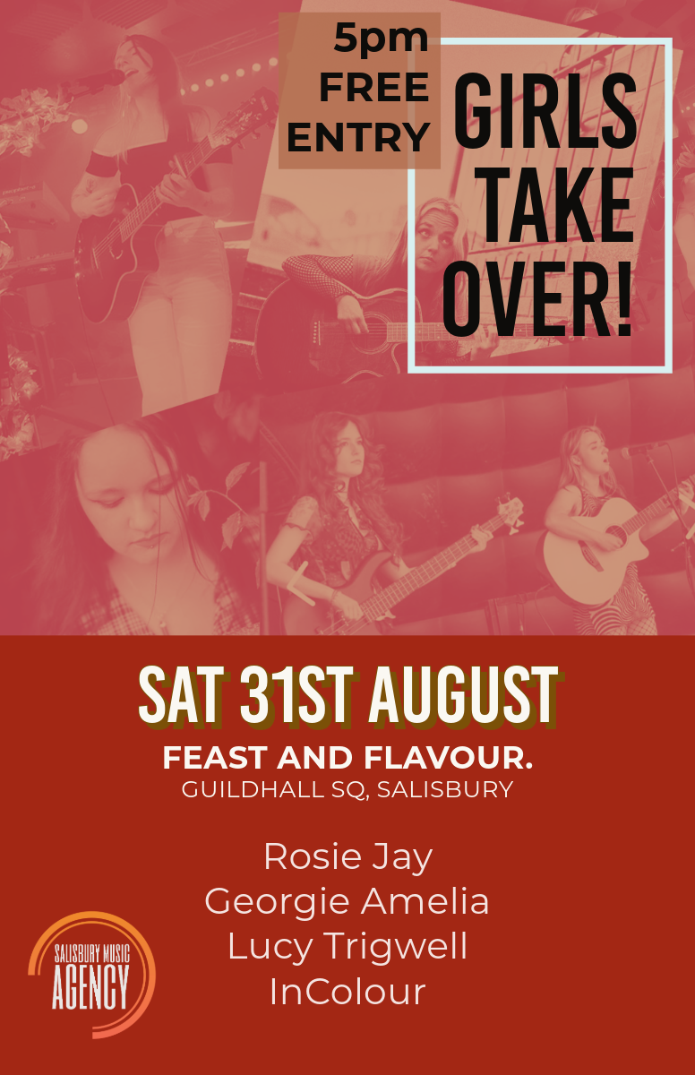 Girls Takeover Live Music at Feast and Flavour Salisbury